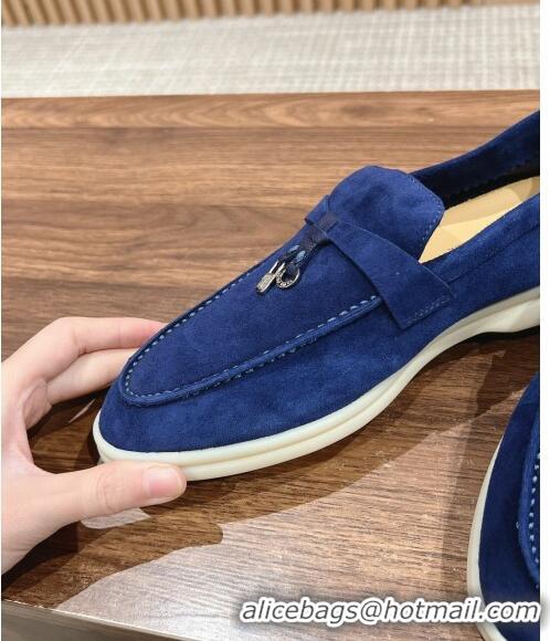 ​New Release Creation LP Summer Charms Walk Loafers in Suede LP010901 Royal Blue 2024 Top