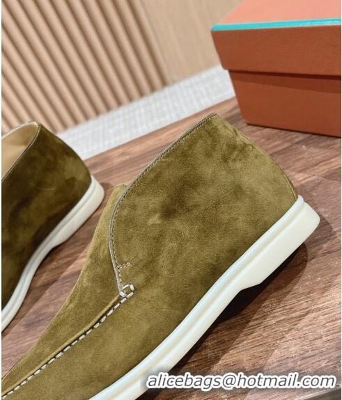 ​Best Product LP Open Walk Chukka Boots in Suede LP010901 Green 2024 Top