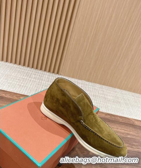 ​Best Product LP Open Walk Chukka Boots in Suede LP010901 Green 2024 Top