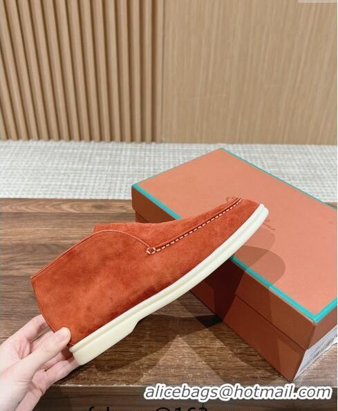 Well Crafted LP Open Walk Chukka Boots in Suede LP010901 Orange 2024 Top