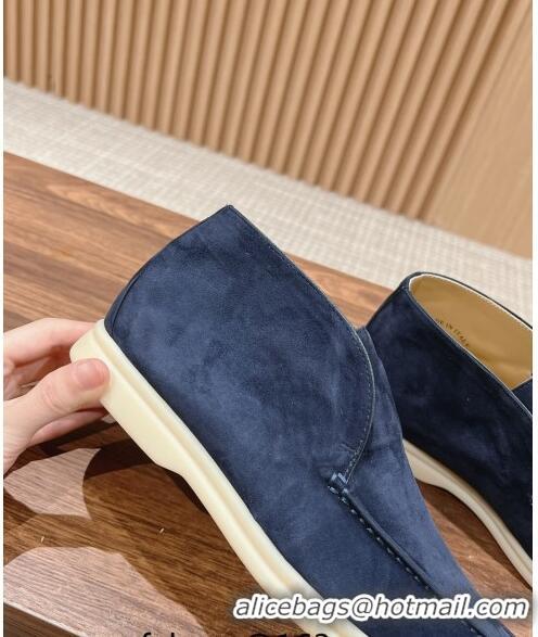 Best Design LP Open Walk Chukka Boots in Suede LP010901 Dark Blue 2024 Top