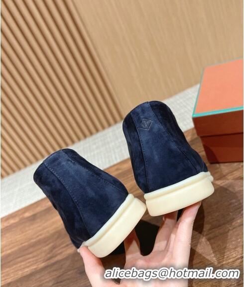 Best Design LP Open Walk Chukka Boots in Suede LP010901 Dark Blue 2024 Top