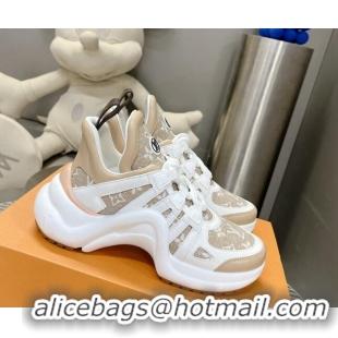 Most Popular Louis Vuitton Archlight Sneakers in Monogram Jacquemus Beige 608020