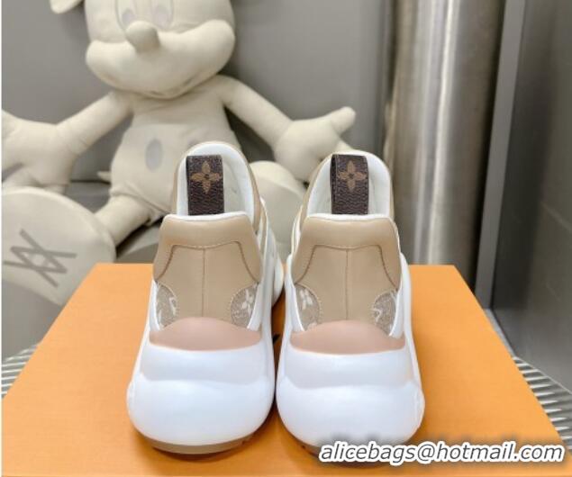 Most Popular Louis Vuitton Archlight Sneakers in Monogram Jacquemus Beige 608020