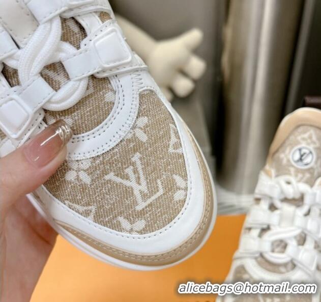 Most Popular Louis Vuitton Archlight Sneakers in Monogram Jacquemus Beige 608020