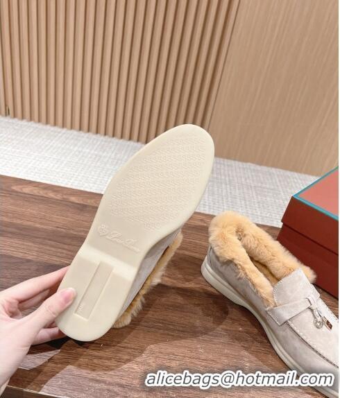 Shop Discount LP Summer Charms Walk Loafers with Fur 0129 Beige/Yellow 2024