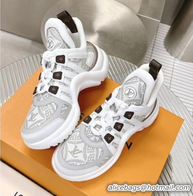 Best Grade Louis Vuitton Since 1854 Archlight Sneakers Grey 608026