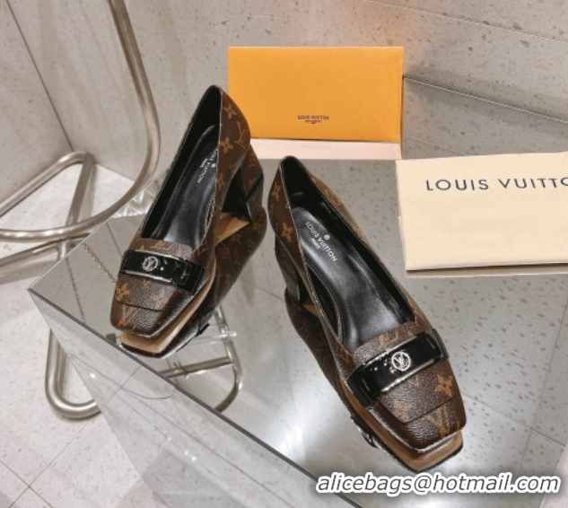 Reasonable Price Louis Vuitton Moonlight Pumps 4.5cm in Monogram Canvas 611006