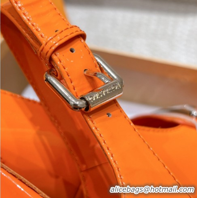 Affordable Price Louis Vuitton Moonlight Slingback Pump 4.5cm in Patent Leather Orange 611008