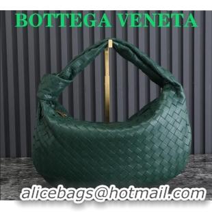 Most Popular Bottega Veneta Small Jodie Hobo bag in Intrecciato Leather 600261 Raintree Green 2024