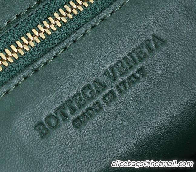 Most Popular Bottega Veneta Small Jodie Hobo bag in Intrecciato Leather 600261 Raintree Green 2024