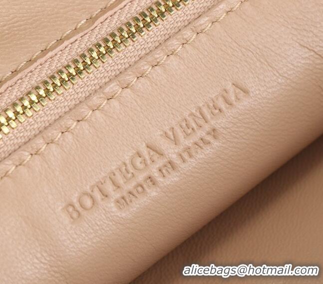 Well Crafted Bottega Veneta Small Jodie Hobo bag in Intrecciato Leather 600261 Nude 2024