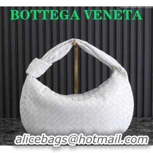 Grade Quality Bottega Veneta Small Jodie Hobo bag in Intrecciato Leather 600261 White 2024