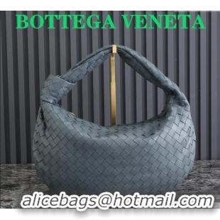 New Fashion Bottega Veneta Small Jodie Hobo bag in Intrecciato Leather 600261 Grey 2024