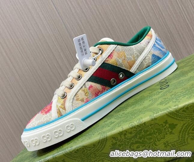 Super Quality Gucci Tennis 1977 Butterfly GG Canvas Low-top Sneakers 05011