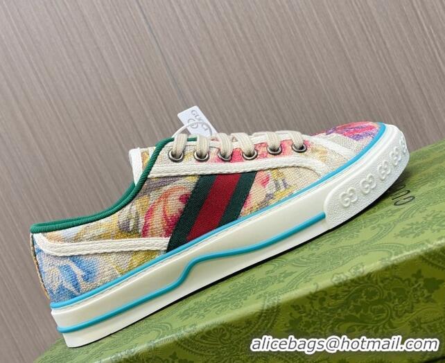 Super Quality Gucci Tennis 1977 Butterfly GG Canvas Low-top Sneakers 05011