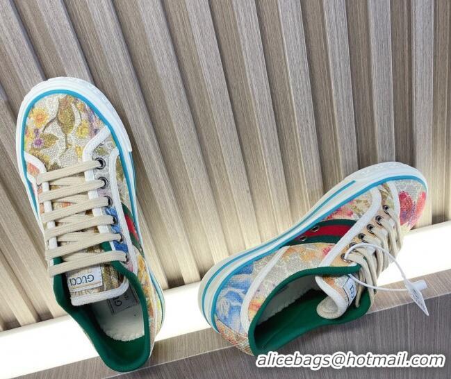 Super Quality Gucci Tennis 1977 Butterfly GG Canvas Low-top Sneakers 05011