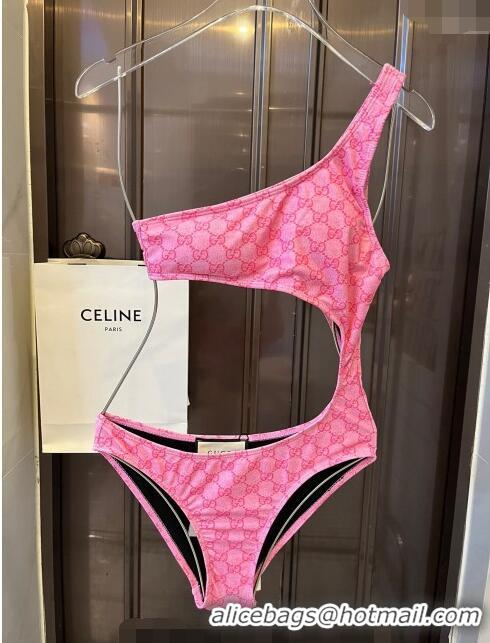 ​Buy New Cheap Gucci GG Cut-out Swimwear G0618 Pink 2024