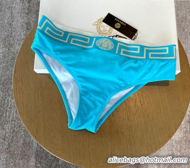 ​Unique Style Versace Greca Swimwear 0618 Light Blue 2024