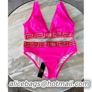 ​Buy Classic Versace Greca Swimwear 0618 Dark Pink 2024