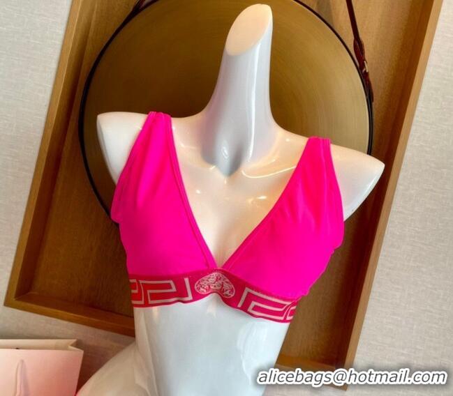 ​Buy Classic Versace Greca Swimwear 0618 Dark Pink 2024