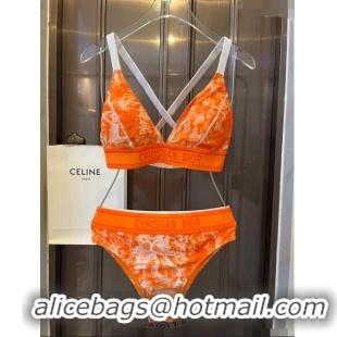 ​Best Price Dior Fluorescent Swimwear D0618 Orange 2024