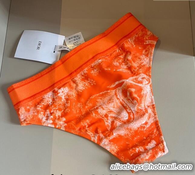 ​Best Price Dior Fluorescent Swimwear D0618 Orange 2024