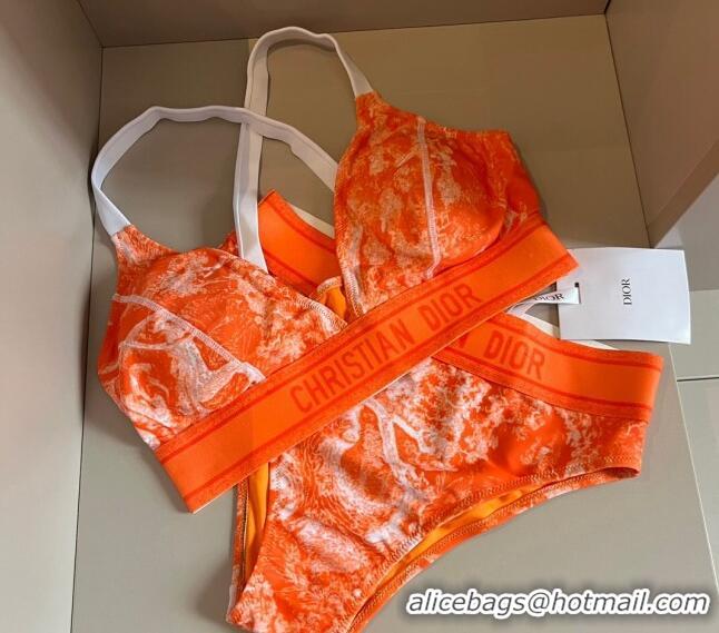 ​Best Price Dior Fluorescent Swimwear D0618 Orange 2024