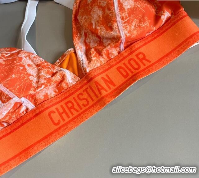 ​Best Price Dior Fluorescent Swimwear D0618 Orange 2024