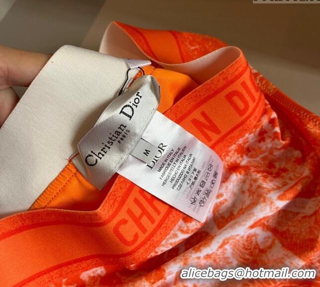 ​Best Price Dior Fluorescent Swimwear D0618 Orange 2024