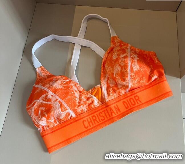 ​Best Price Dior Fluorescent Swimwear D0618 Orange 2024