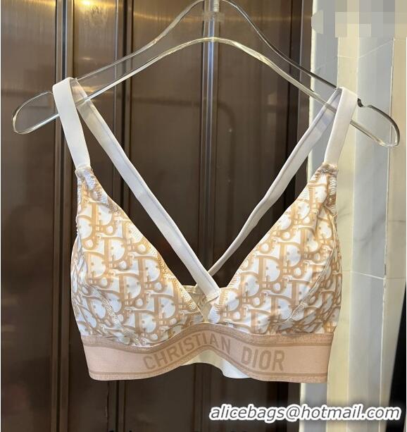 Buy Cheapest Dior Oblique Swimwear 061802 Beige 2024