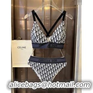 ​Good Quality Dior Oblique Swimwear 061802 Dark Grey 2024