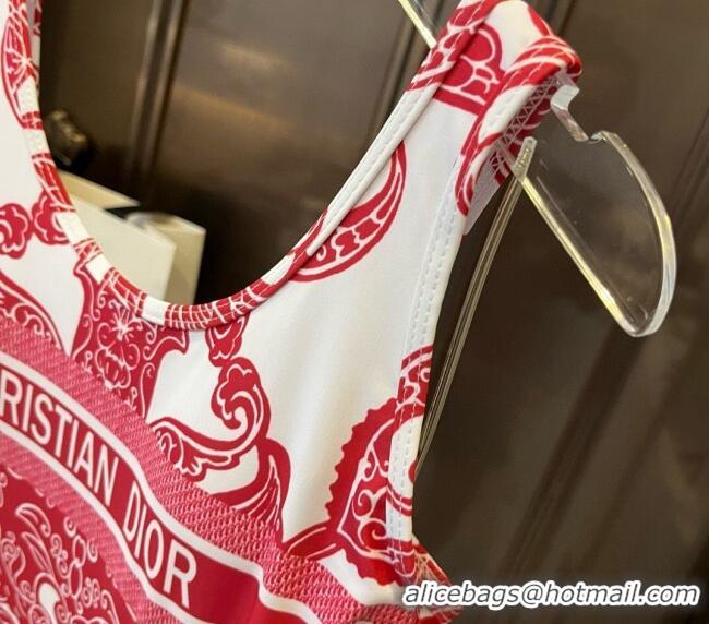 ​Low Price Dior Printed Swimwear 061802 Red 2024