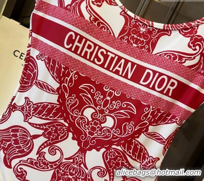 ​Low Price Dior Printed Swimwear 061802 Red 2024