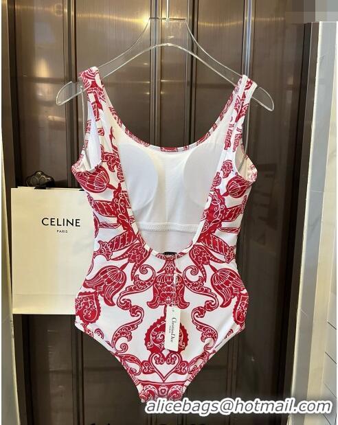 ​Low Price Dior Printed Swimwear 061802 Red 2024