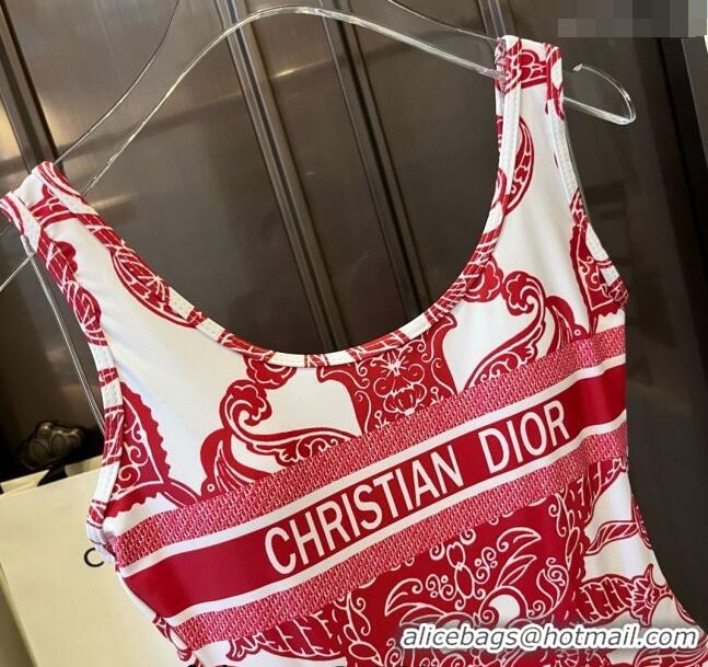 ​Low Price Dior Printed Swimwear 061802 Red 2024