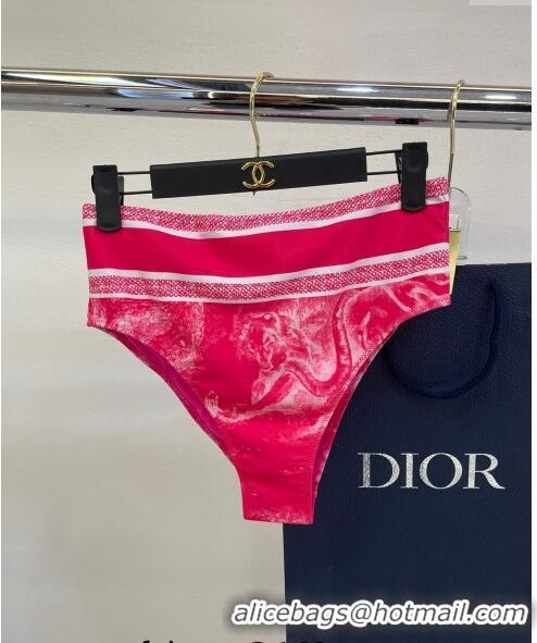 Top Quality Dior Zipped Swimwear 061802 Pink Print 2024