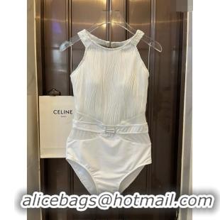 ​Best Price Chanel Pleated Swimwear 0618 White 2024