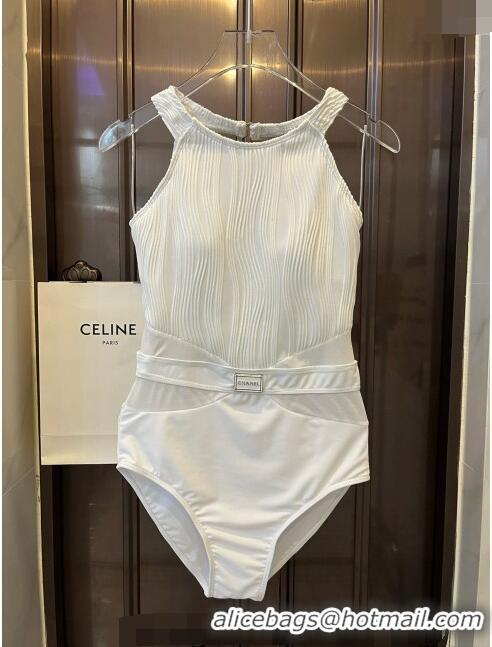 ​Best Price Chanel Pleated Swimwear 0618 White 2024