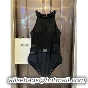 ​Most Popular Chanel Pleated Swimwear 0618 Black 2024