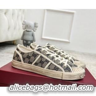 Good Looking Gucci Lido GG Canvas Sneakers Grey 605111