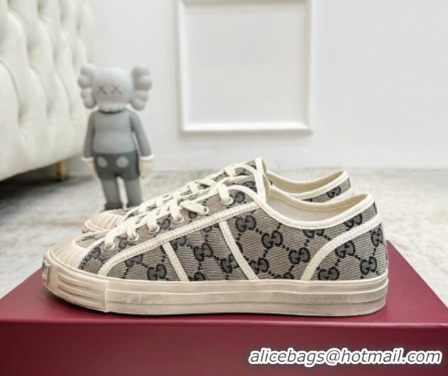 Good Looking Gucci Lido GG Canvas Sneakers Grey 605111