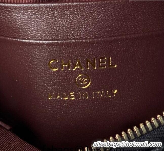 Reasonable Price Chanel Grained Calfskin Clutch with Chain AP4000 Black 2024