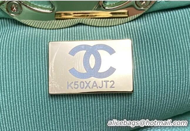 Trendy Design Chanel 31 Bag Shiny Lambskin Mini Shopping Bag AS4133 Light Green 2024