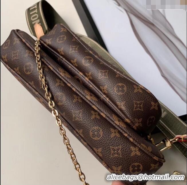 Promotional Louis Vuitton Multi-Pochette Accessoires Triple Monogram Canvas Shoulder Bag M44813