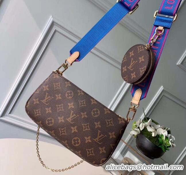 Promotional Louis Vuitton Multi-Pochette Accessoires Triple Monogram Canvas Shoulder Bag M44813