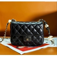 Traditional Discount Chanel CLUTCH WITH CHAIN AS3782 black