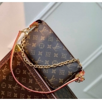 Pretty Style Louis Vuitton Pochette Accessoires Chain Mini bag M82766 Monogram Canvas 2024