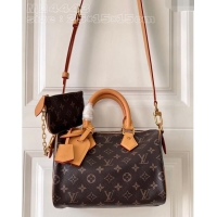 Super Quality Louis Vuitton Speedy P9 Bandoulière 25 Bag in Soft Calfskin M24443 Monogram 2024 Runway